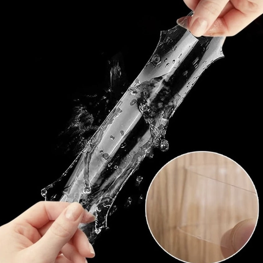 Reusable transparent Pvc double-sided waterproof tape - HomeSticker™