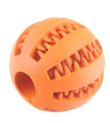 Balle à macher interactive en caoutchouc pour chiens - Chewball™