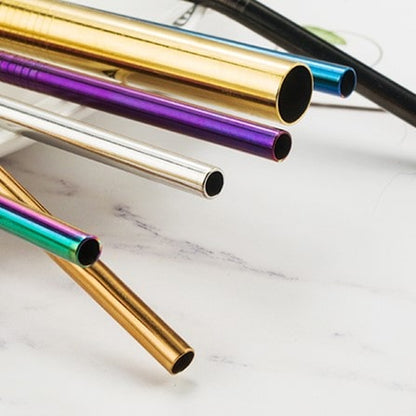 Reusable Stainless Steel Straws - Straw +™