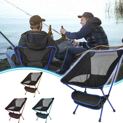 Ultra lightweight folding and portable chair for camping, beach, fishing, travel, hiking, picnic - UltraLightChair™