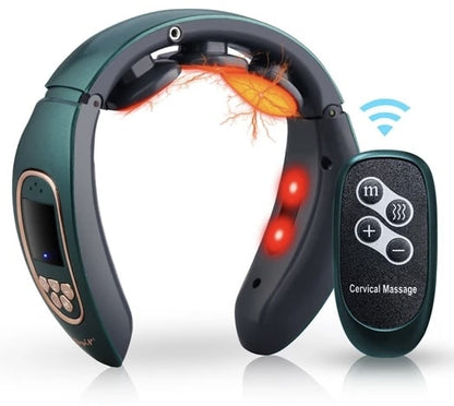 Electromagnetic massager with LCD display -  PulseMassage™