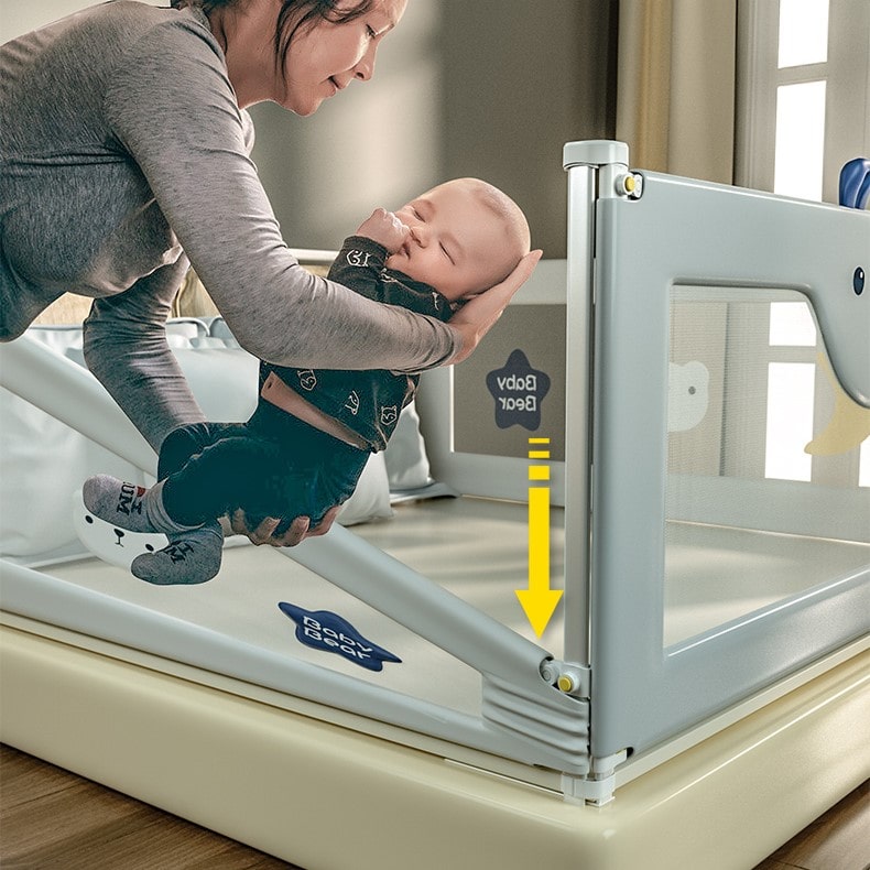 Barrière de Protection de Lit pour Bébé - Baby Secure™