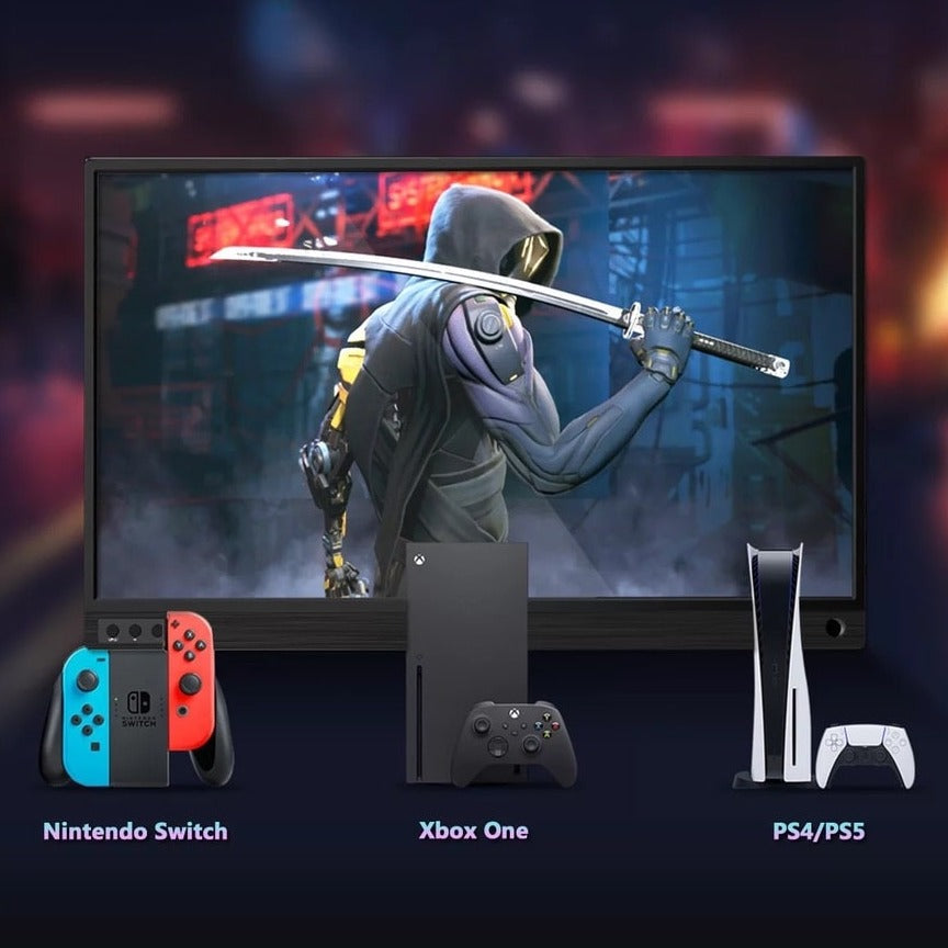 Full HD Portable LCD Monitor, HDMI and USB connection - MonitorPro+™