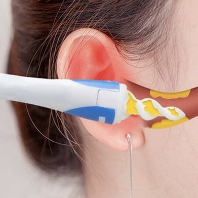 Nettoyeur d'oreille en spirale rotative pour enfants et adultes - SpiralCleaner™