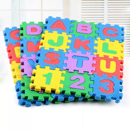 Puzzle 3D en mousse alphabet et chiffres, 36 pièces - 3dPuzzle™