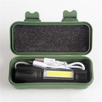 Lampe de poche Portable Rechargeable XP-G Q5, torche, lanterne, 3 Modes d'éclairage, lampe de Camping - LightCamp™