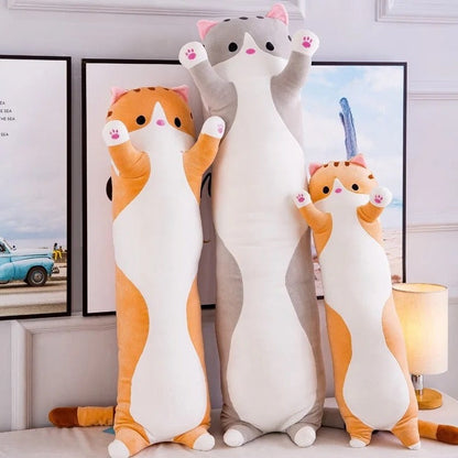 Plush cat bolster - CatPillow™