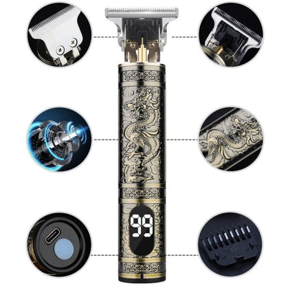 Tondeuse électrique Rechargeable Vintage T9 - BarberPro™