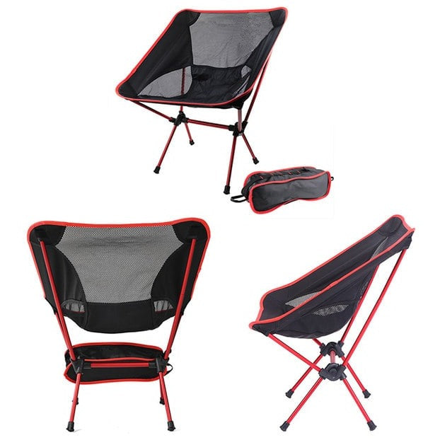 Ultra lightweight folding and portable chair for camping, beach, fishing, travel, hiking, picnic - UltraLightChair™