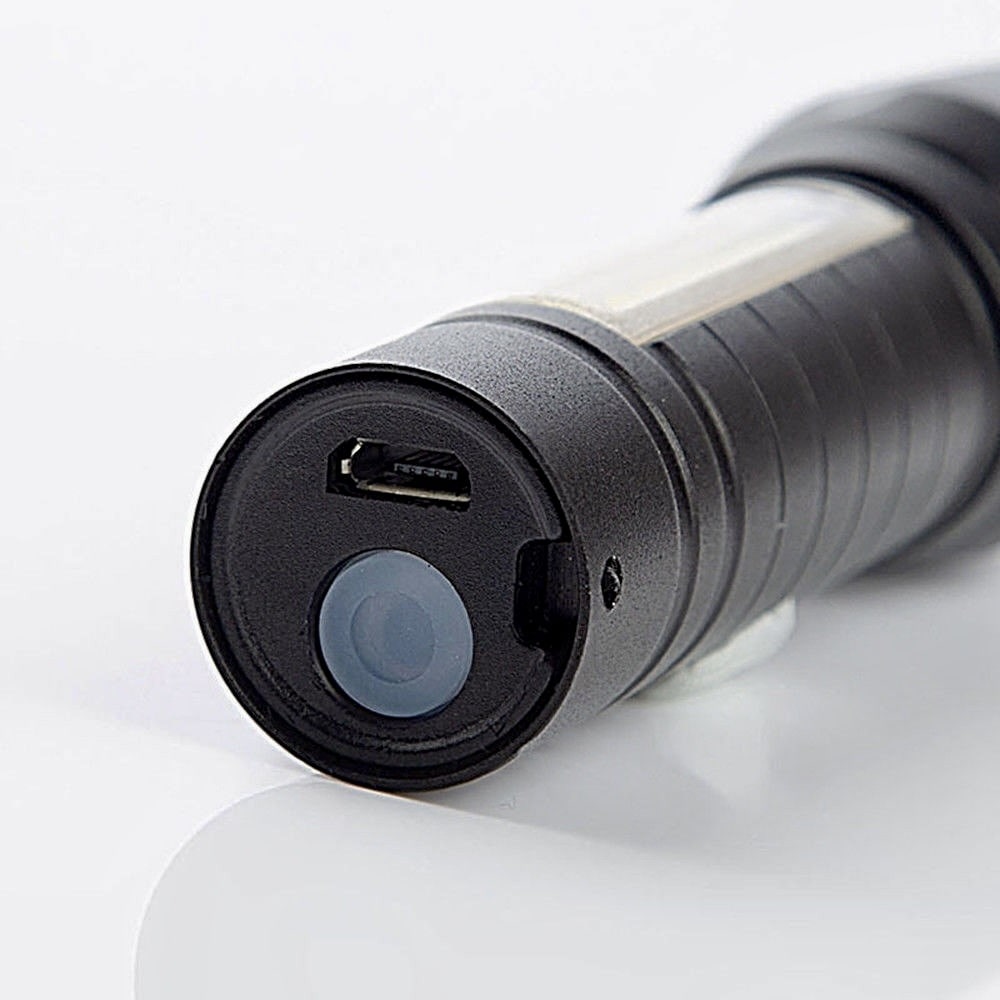 XP-G Q5 Portable Rechargeable Flashlight, Torch, Lantern, 3 Lighting Modes, Camping Lamp - LightCamp™