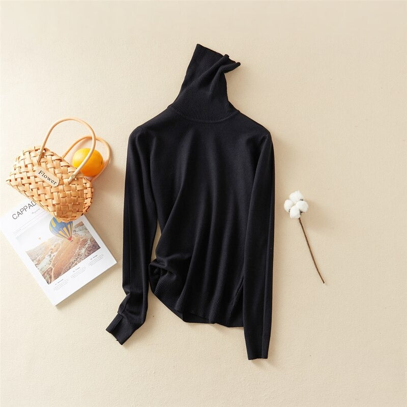 Pull épais à col roulé - TurtleNeckSweater™