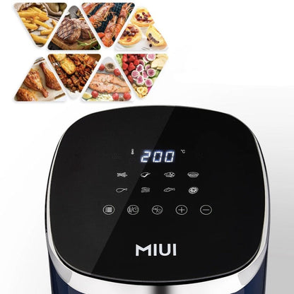 Friteuse sans huile avec fenêtre visible et écran tactile 4.5L/5L - No-OilFryer™