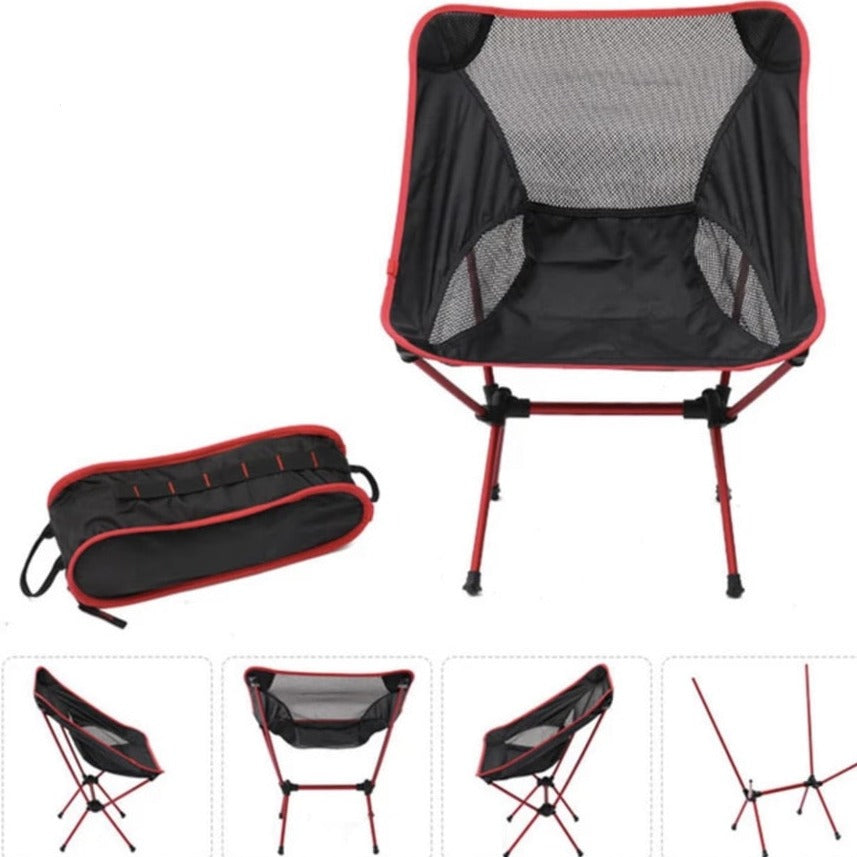 Ultra lightweight folding and portable chair for camping, beach, fishing, travel, hiking, picnic - UltraLightChair™
