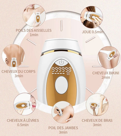 Épilation définitive à la lumière pulsée -  Best Dépil™