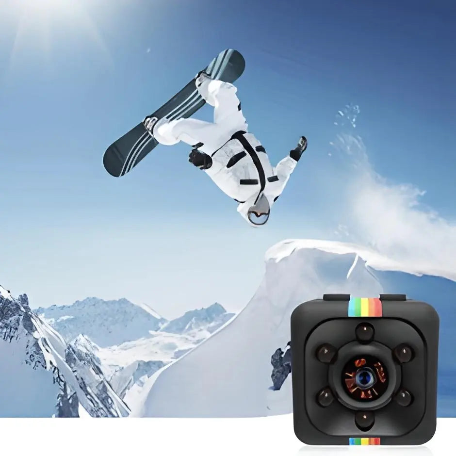 Mini Caméra Aérienne HD pour le Sport de Plein Air - CompactCam