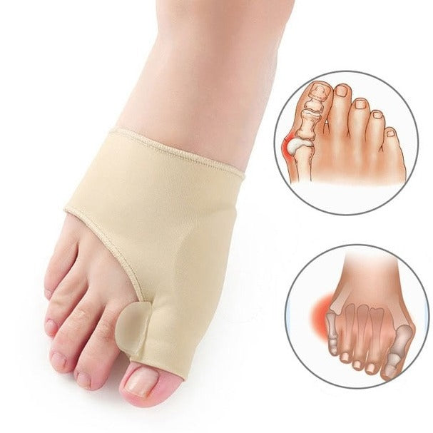 Hallux Valgus toe separator bunion corrector, toe straightener, foot pain relief, orthopedic pedicure tools 1 pair - FootComfort™