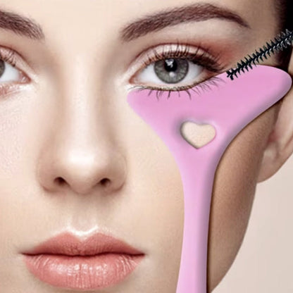 Pochoirs de maquillage en silicone, outil de beauté pour traçage d’eye-liner, pose de mascara, rouge à lèvres, applicateur de crème et masque pour le visage - FastMakeUp™