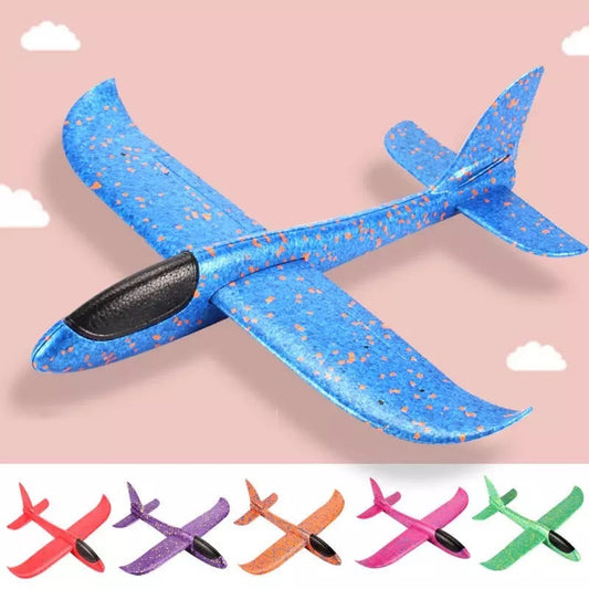 Avion de lancer en mousse EPP de 48CM, lumière clignotante colorée - AirPlane™