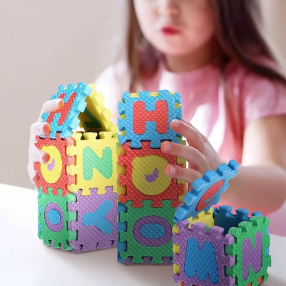 Puzzle 3D en mousse alphabet et chiffres, 36 pièces - 3dPuzzle™