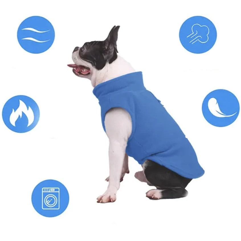 Vêtements en polaire doux pour petits chiens - DogJacket™
