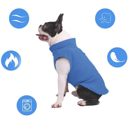 Vêtements en polaire doux pour petits chiens - DogJacket™