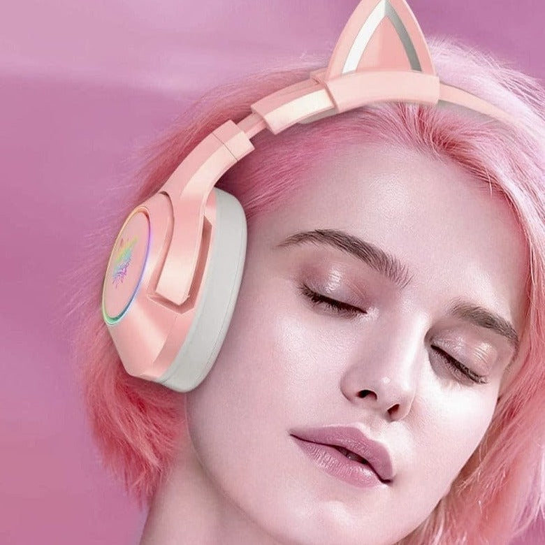 Audio headset with cat ears - CatHeadset™