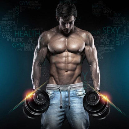 PowerFlex™ - Haltères réglables intelligentes 5 à 40 KG - Le Grenier Parisien