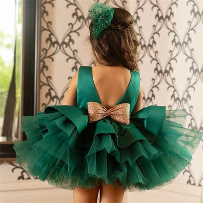 Girl's big bow tutu dress - Princess™