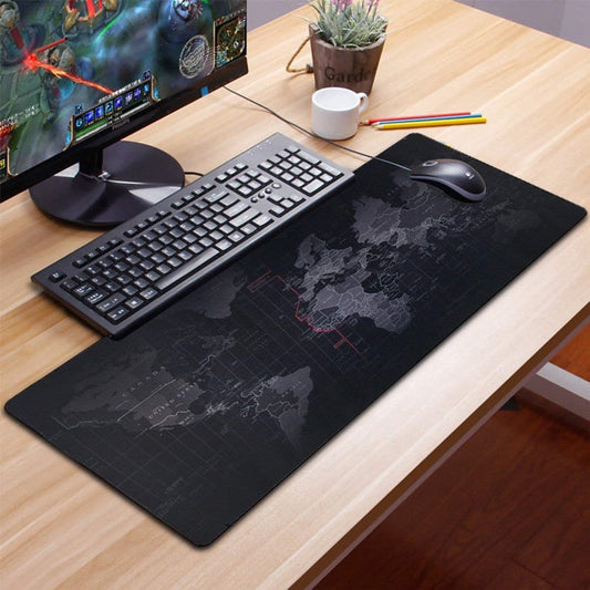 Grand tapis de souris avec carte du monde - Explorer™