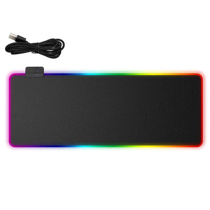 Grand tapis de souris RGB lumineux 7 couleurs LED - PerfectMove™