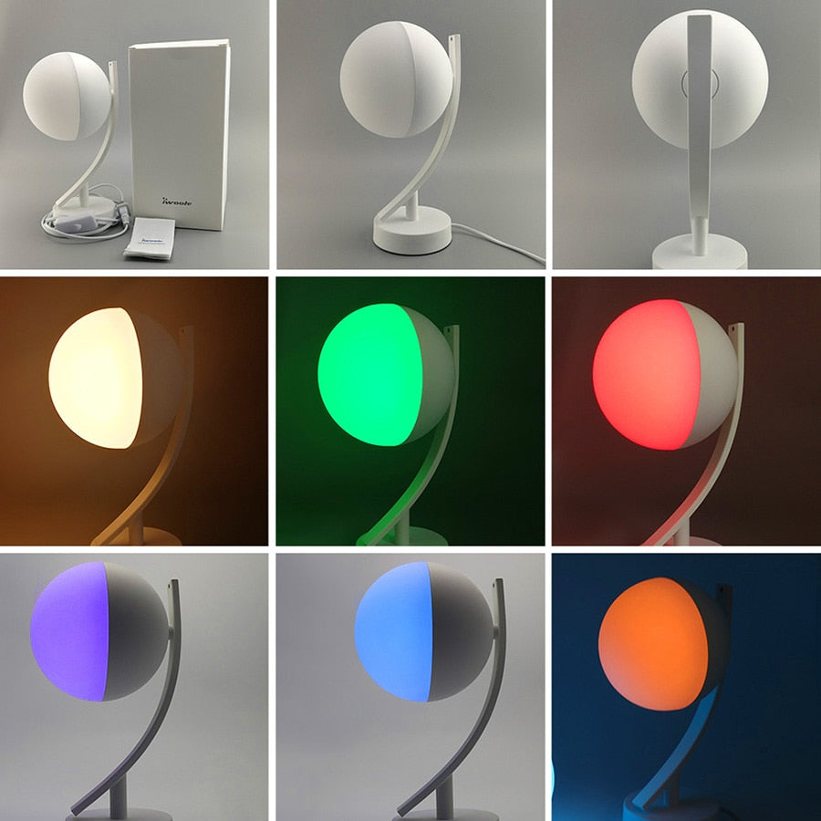 Lampe Sphère Volante LED RVB WIFI à contrôle vocal Alexa et Google Home - iWoole™