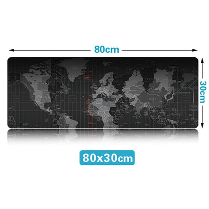 Grand tapis de souris avec carte du monde - Explorer™