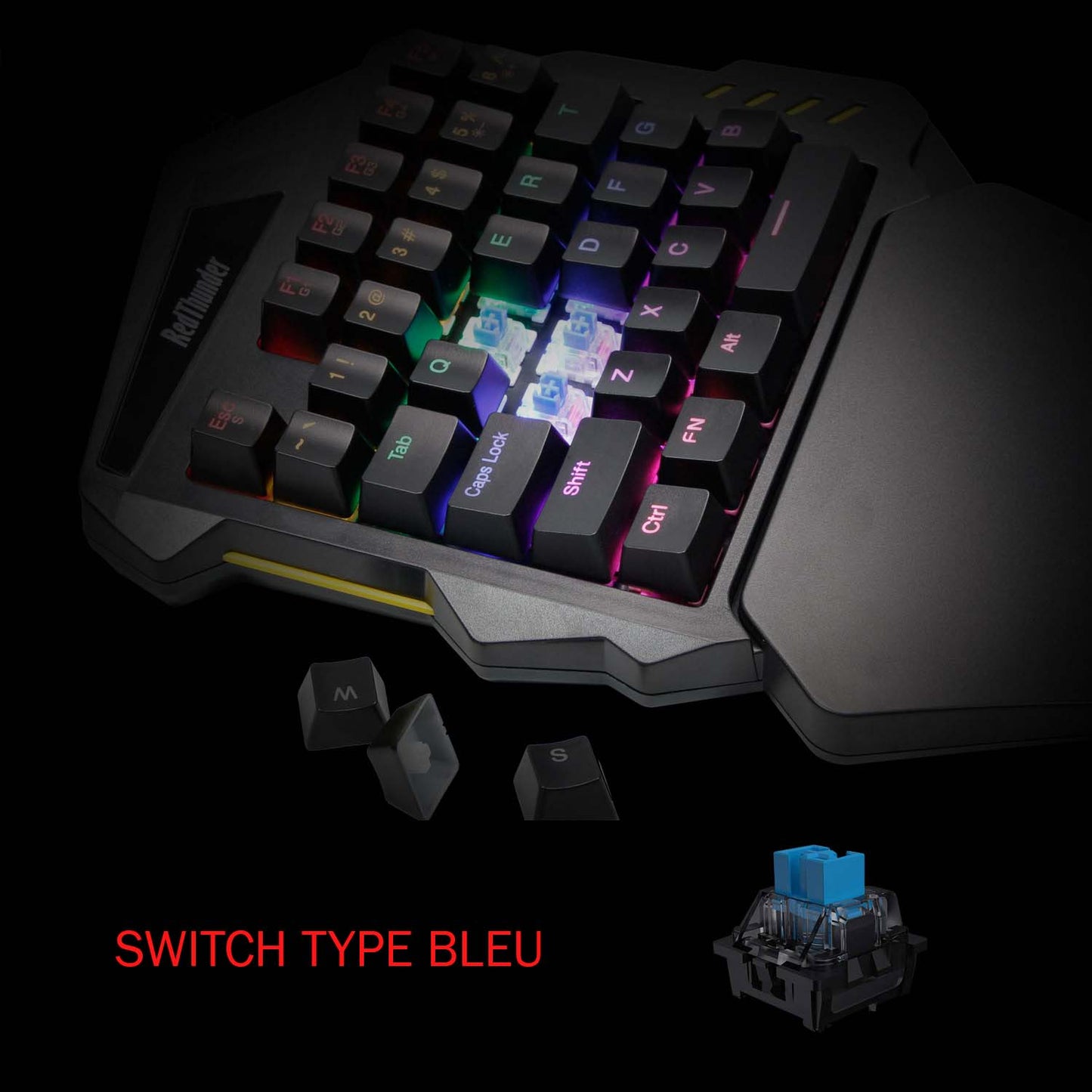 Mini Clavier mécanique pour macro - RedThunder™