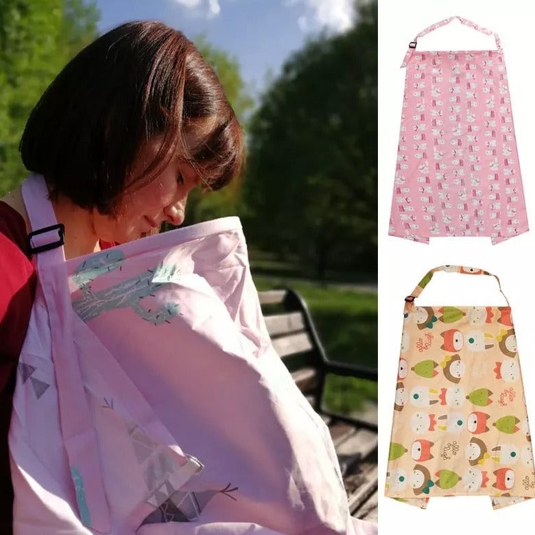 Cotton nursing towel for mom and baby - BabyCover™
