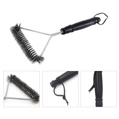 Brosse inoxydable de nettoyage de gril BBQ - BrushBBQ™ - Le Grenier Parisien