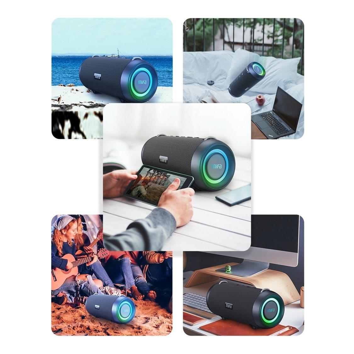 Haut-parleur Bluetooth 60W étanche IPX8 30 Heures - MIFA™ - Le Grenier Parisien