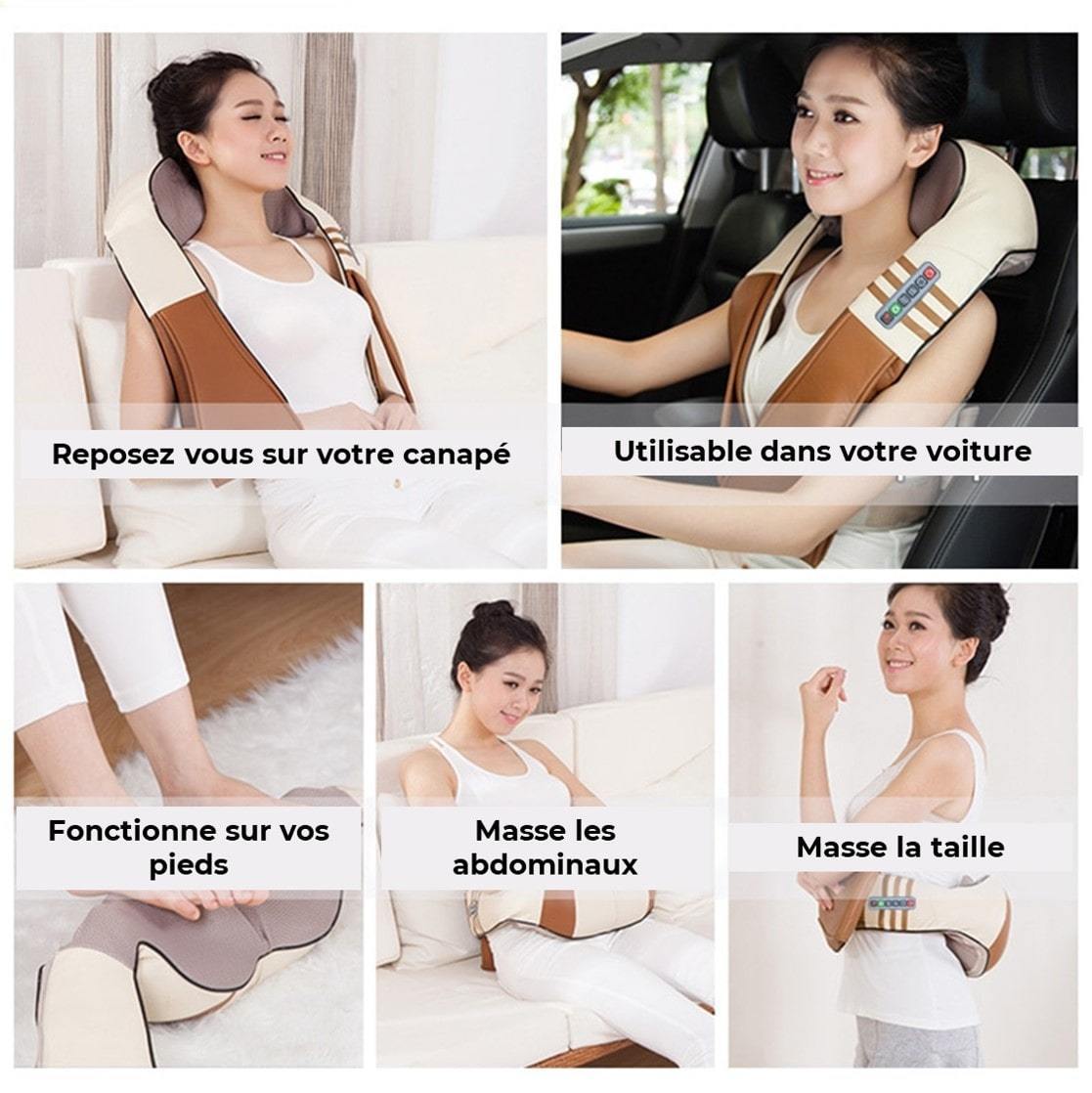 Masseur pour Cou, Épaules et Dos - MasSpa™ - Le Grenier Parisien