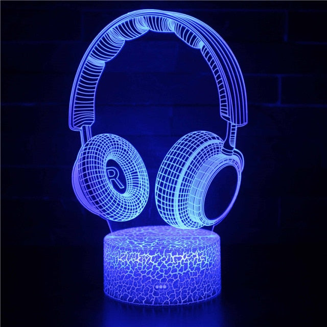 Lampe de nuit Gaming 3D - Hologramme3D™