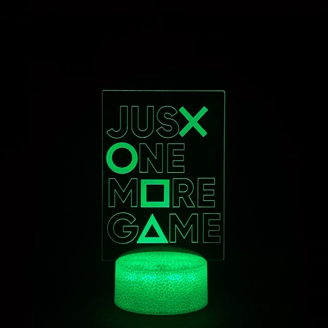 Lampe de nuit Gaming 3D - Hologramme3D™
