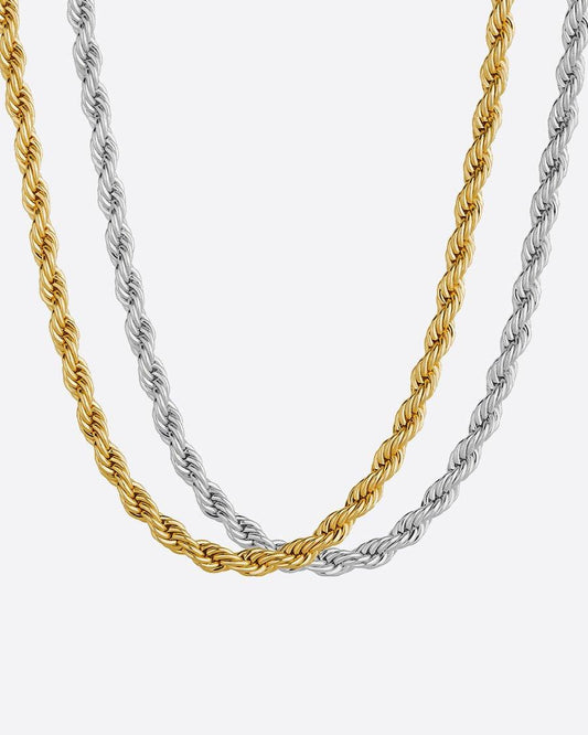 CLEAN ROPE. - GOLD / WHITE GOLD - Le Grenier Parisien