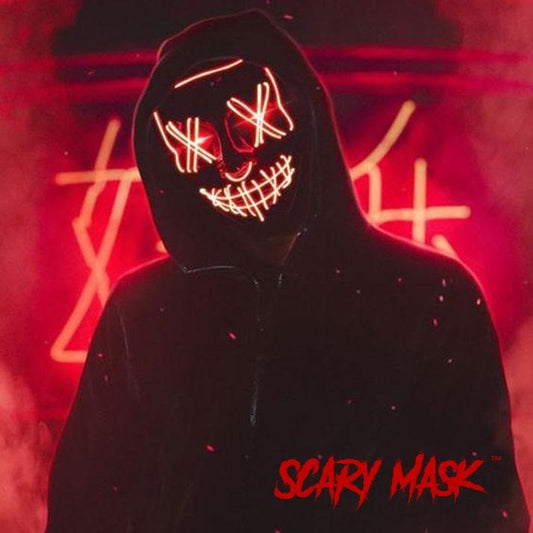 Masque Haloween LED La Purge - ScaryMask™ - Le Grenier Parisien