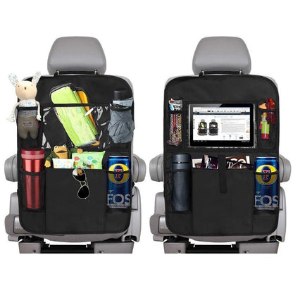 Car Rear Seat Organizer with Touch Screen Holder - DriveMate™