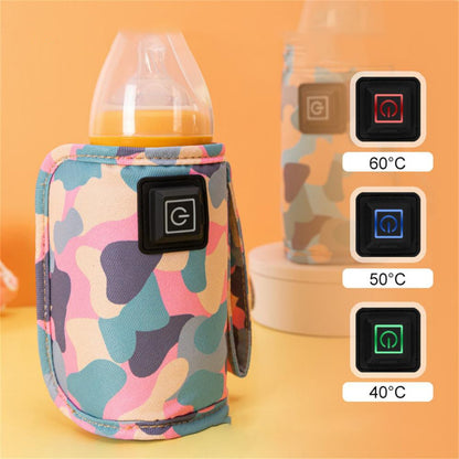 Baby bottle warmer with USB port - Happy Eat™