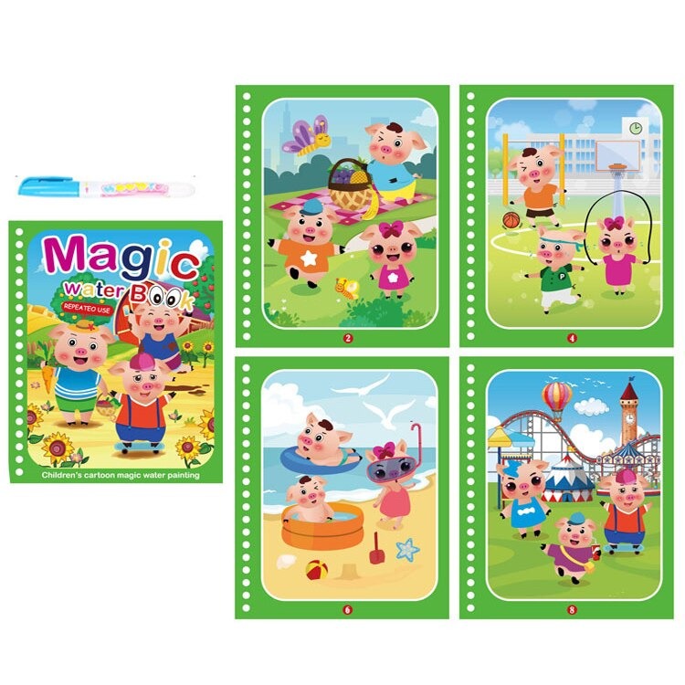Reusable coloring book -  MagicColorBook™