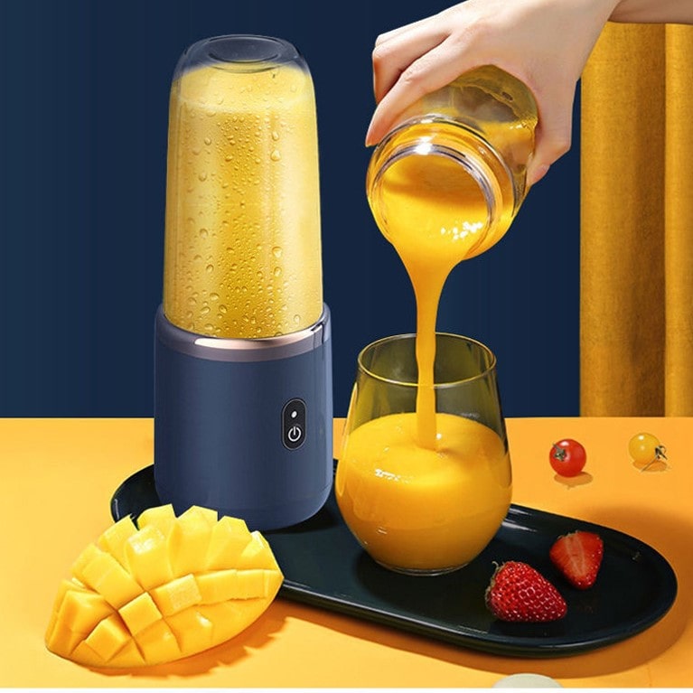 Presse-Agrumes Electrique Portable à 6 lames - JuiceBoost™