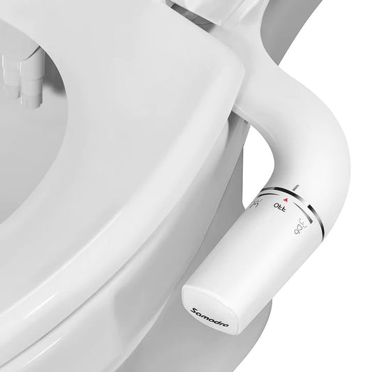 Ultra-slim adjustable toilet seat holder - FRESH™
