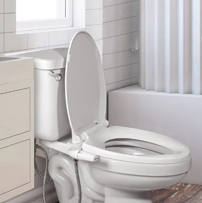 Ultra-slim adjustable toilet seat holder - FRESH™