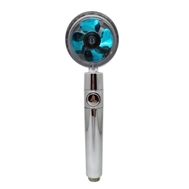 Economy showerhead with turbo propeller and high flow rate - TurboShower™