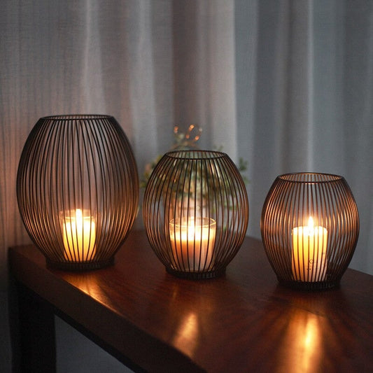 Hollow iron candle holder - CandleCage™