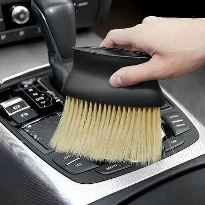 Brosse de nettoyage de sortie d'air de voiture - Poils de haute précision